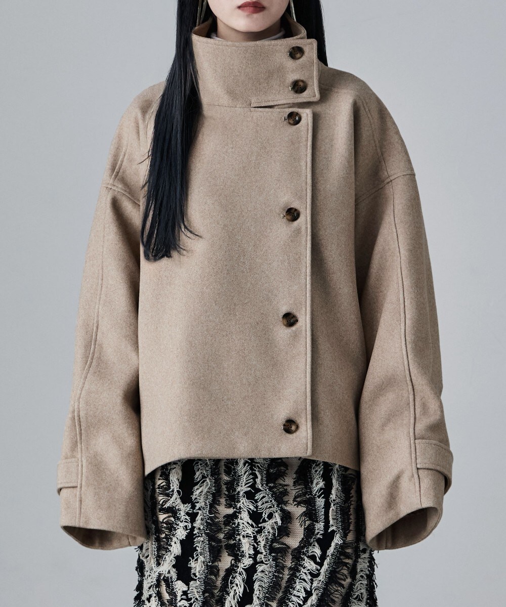 GOKU楽ストレッチメルトンチェスターコート | イッカ(ikka) | マルイ