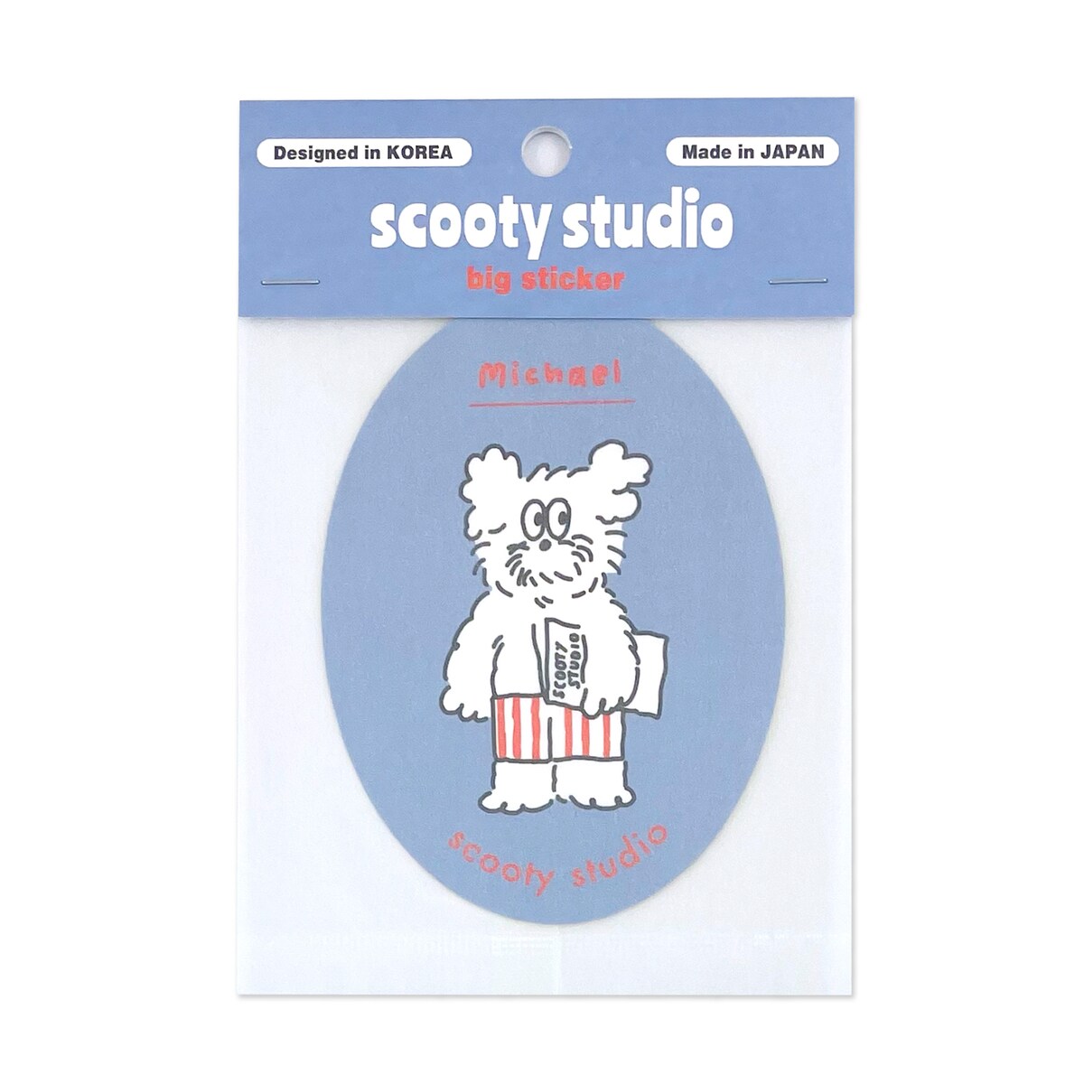 scooty studio ダイカットステッカー（大