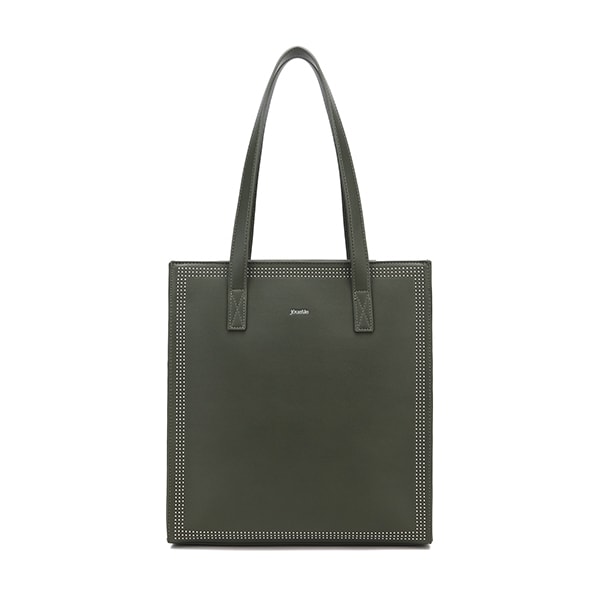 BOTTEGA VENETAネロナッパ マイクロスタッズ ミディアムトートバッグ BOTTEGA VENETAネロナッパ マイクロスタッズ ミディアムトートバッグ