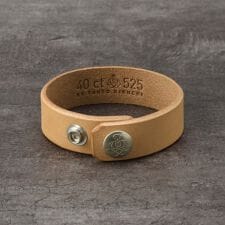 フォーティーカラッツ アンド ゴーニーゴ(40CARATS&525)の40ct&525 レザーブレス