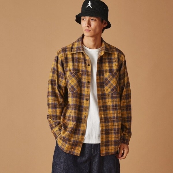 撚杢チェックシャツ | フォーティーカラッツ アンド ゴーニーゴ