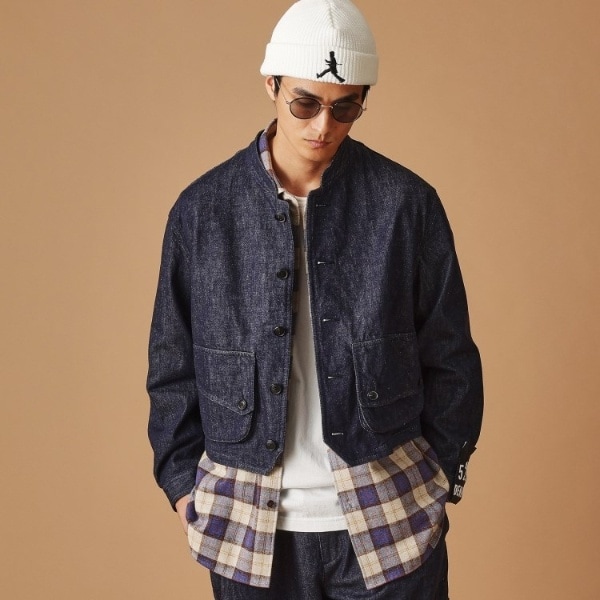 525DENIMショートカバーオール | フォーティーカラッツ アンド