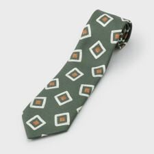 手書き小紋プリントネクタイ