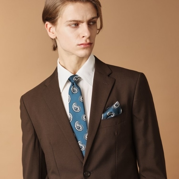 ペイズリースタンプネクタイ | フォーティーカラッツ アンド