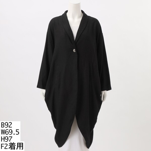 大きいサイズ レディース】フード付きコート | ターシャルビー(Tasha