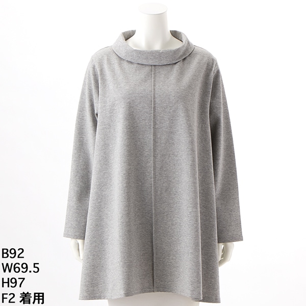 ラ・クープ（LACOUPE）/チェック柄チュニック チェックジャガードロングチュニック | ラ・クープ(LACOUPE) | マルイ