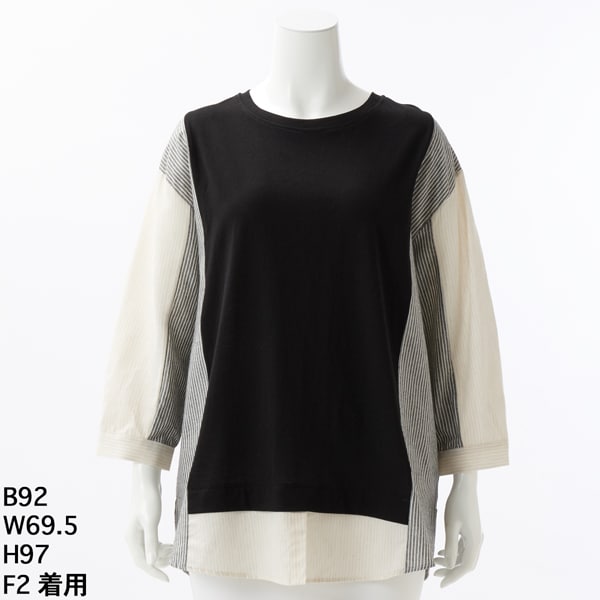 大きいサイズ】切替プルオーバー | アル・ディ・ラ(AL DI LA) | マルイ