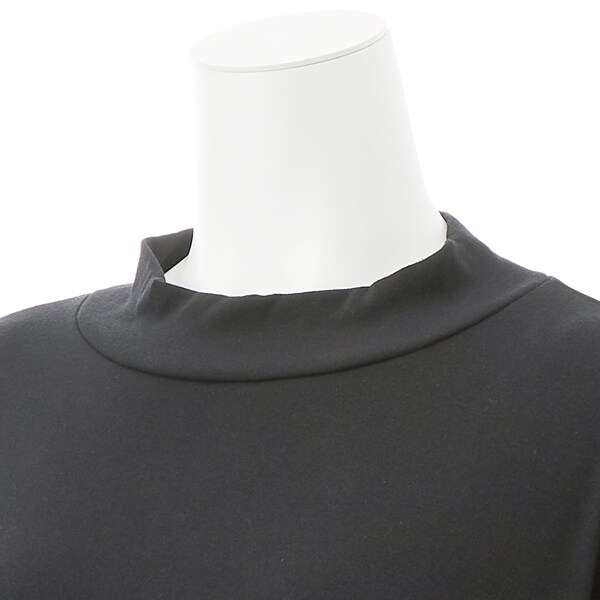 大きいサイズ レディース】異素材切替フレアワンピース | クインティ