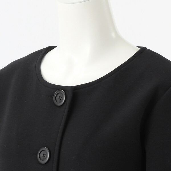 ターシャルビー/【大きいサイズレディース】ダンボールニットショートジャケット【日本製】 大きいサイズレディース】ダンボールニットショートジャケット【日本製