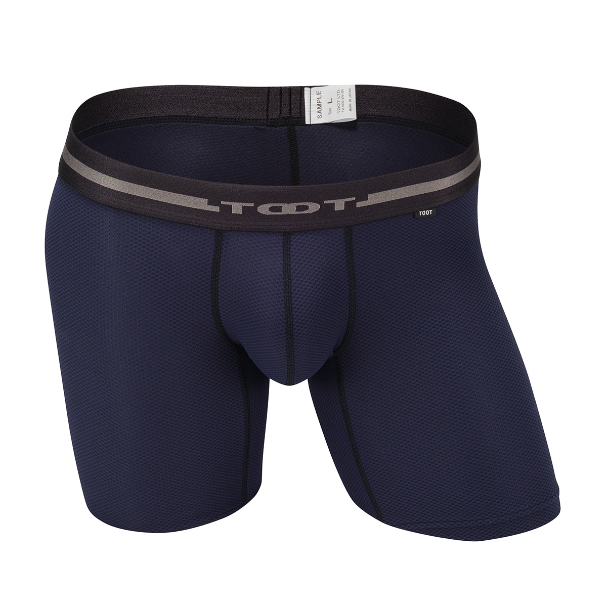 TOOT×Goethe ボクサーパンツ  L  ブラック 限定発売】GOETHE×TOOT、大人のための側章入りフォーマルパンツ