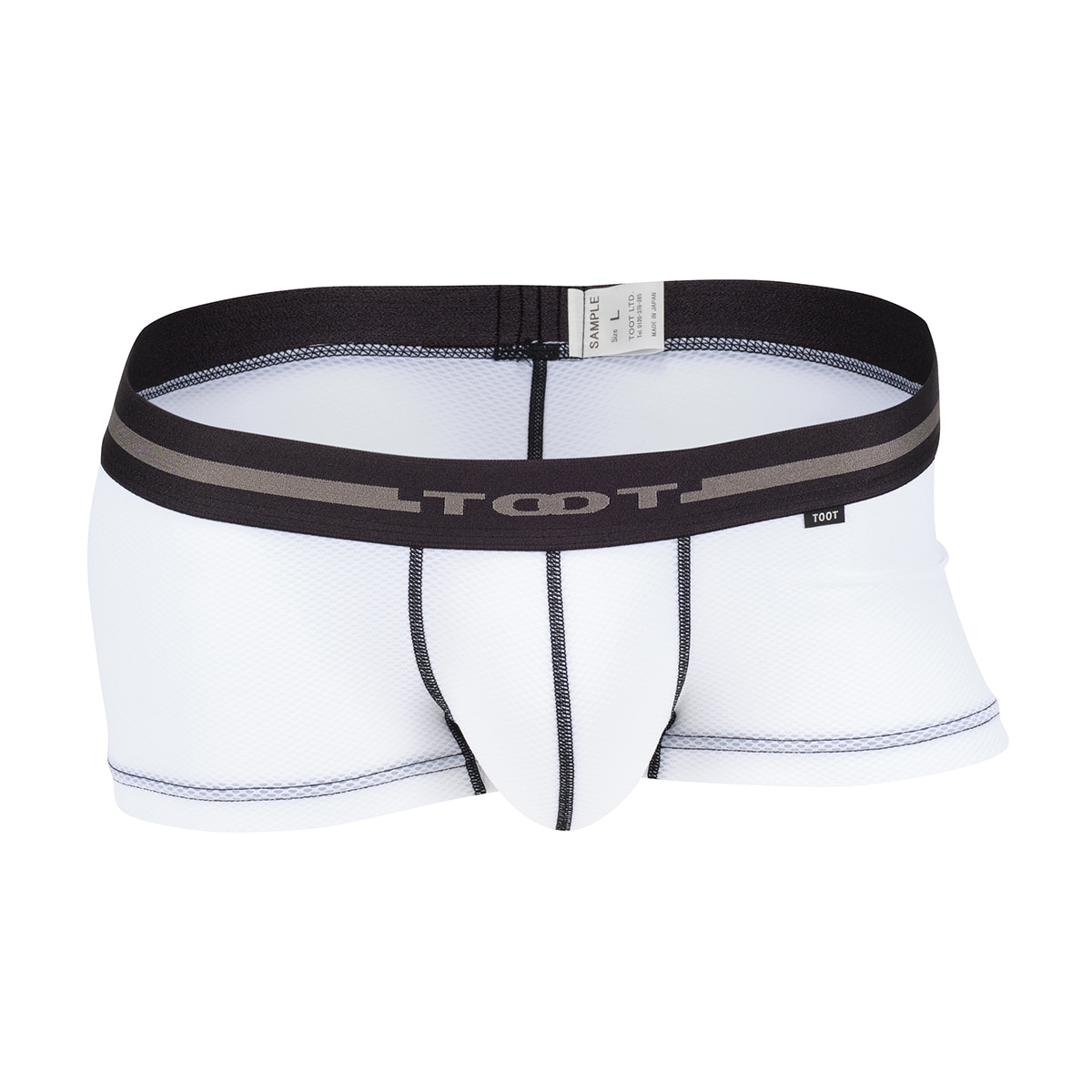 TOOT テンセルワイドリブ super nano ボクサー ホワイト TOOT｜Pantie Boys スーパーnanoボクサー | Rakuten Fashion