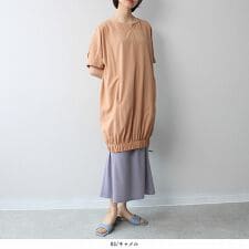 レスウェル(leswel)の【大きいサイズ】ぽわん袖 コクーンシルエット チュニック