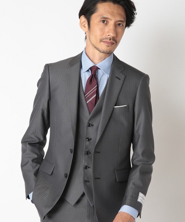 Polo by RalphLauren セットアップスーツ 千鳥柄 グレー A4 Polo by RalphLauren セットアップスーツ 千鳥柄 グレー A4