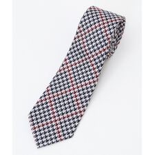 千鳥格子ウィンドーチェック柄ネクタイ