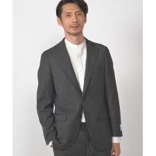 ＜LUMILET WOOL（ルミレット　ウール）＞ストレッチジャケット／セットアップ対応／ビジカジ／