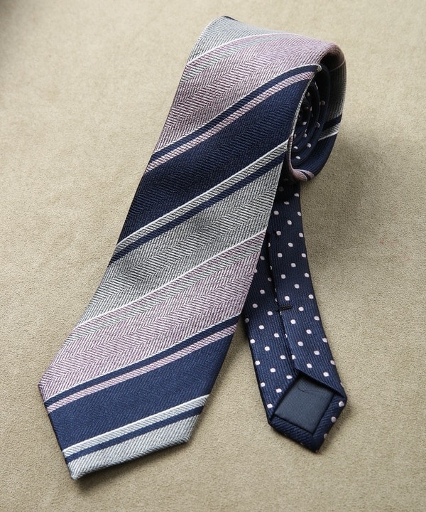 クレリックタイ＞レジメンタルストライプ/ドット | クラウデッド