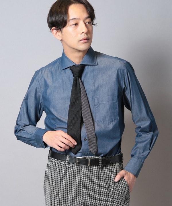 incarnation シャツカラー ジップ ブルゾン GUIDI ierib ヴィンテージ気分をまとう【 ichi 】シャツブルゾン