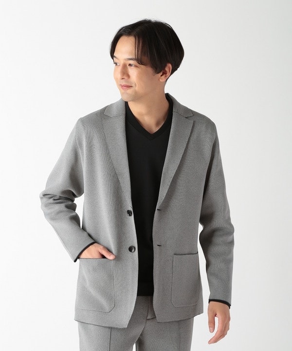 クラウデッドクローゼット（CROWDED CLOSET）/スラブツイルテーラードジャケット（セットアップ対応） クラウデッドクローゼット(CROWDED CLOSET) メンズ テーラード