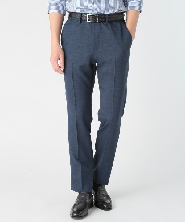 super100's】ウール杢チェックパンツ/セットアップ対応 | クラウデッド