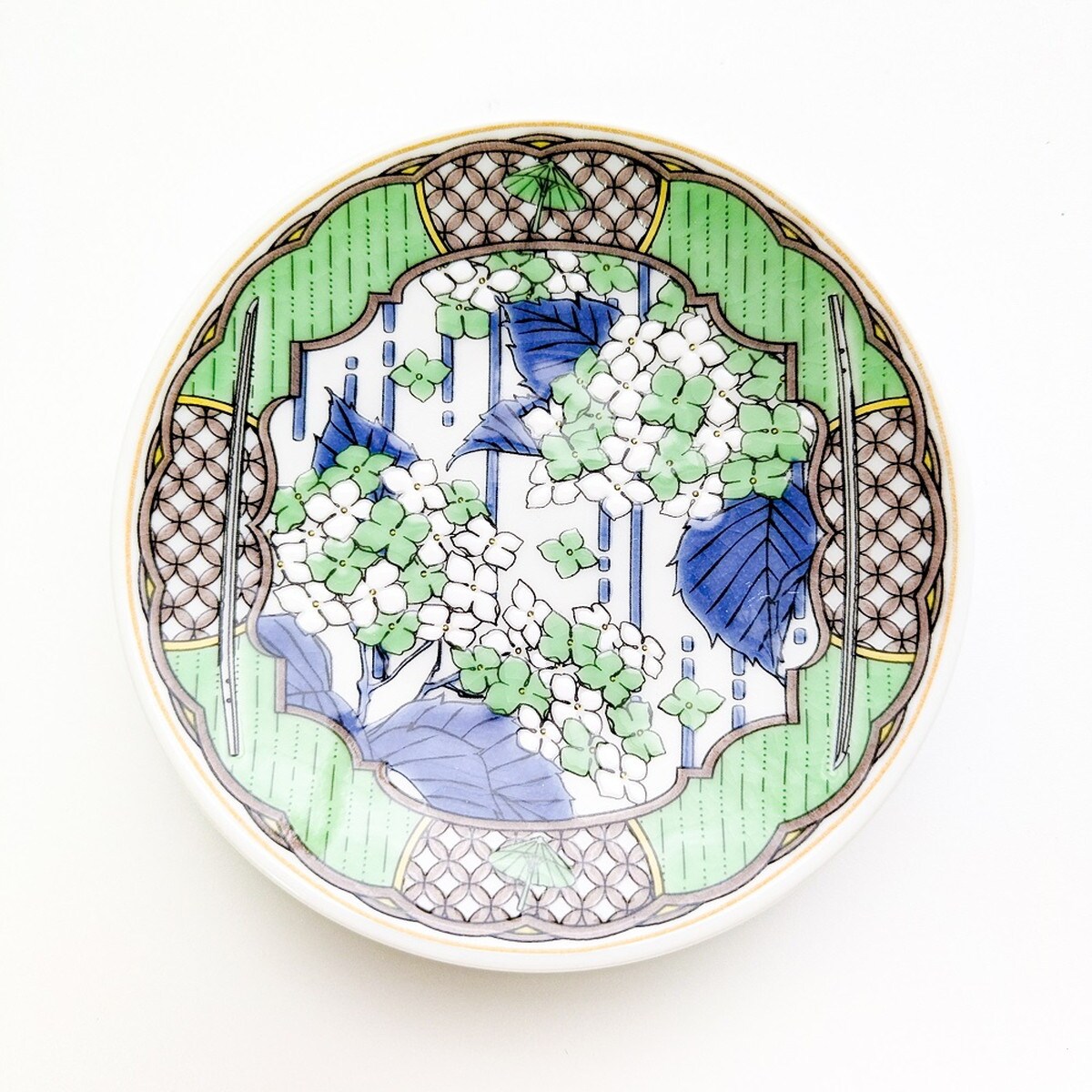 青郊窯×時をかける名刀 九谷焼豆皿五月雨郷 | 徳川美術館(THE TOKUGAWA