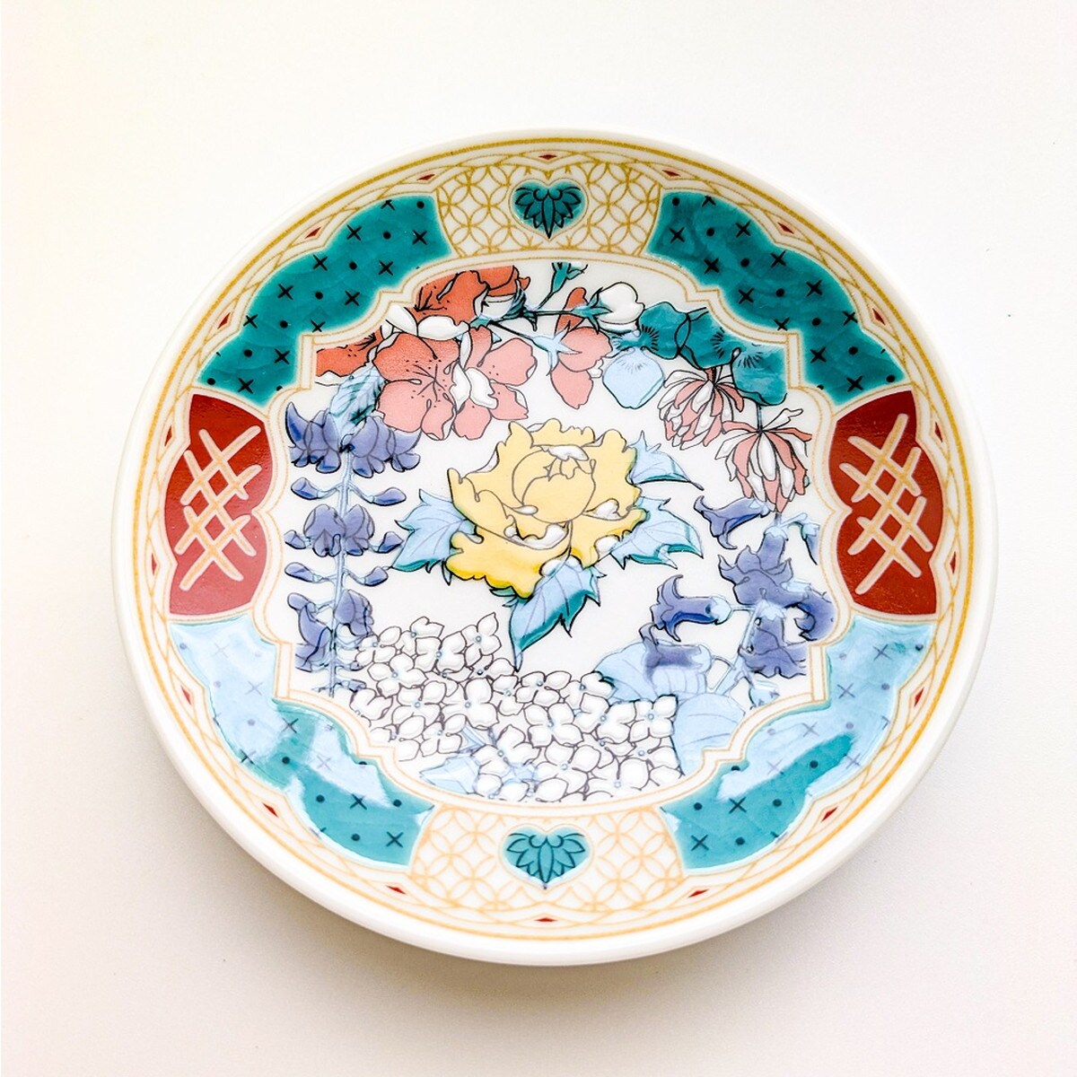 青郊窯×時をかける名刀 九谷焼豆皿とくびぐみ | 徳川美術館(THE