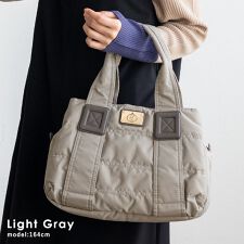 ヴィータフェリーチェ(VitaFelice)のキルティングトートバッグ(M)【aroco/アロコ】