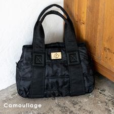 ヴィータフェリーチェ(VitaFelice)のキルティングトートバッグ(M)【aroco/アロコ】