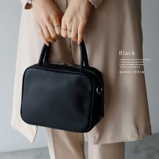 ヴィータフェリーチェ(VitaFelice)の本牛革2wayキューブバッグ【Depral/デプラル】  セレモニー向け