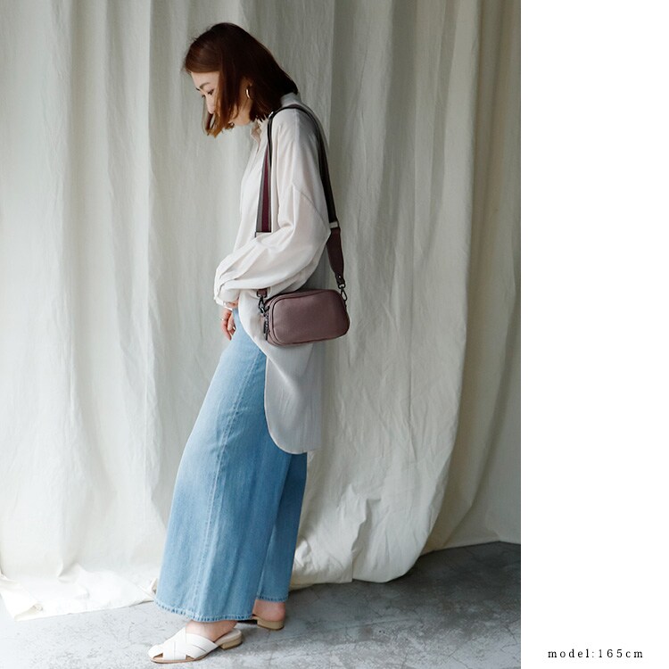 本牛革スクエアショルダーバッグ【aroco/アロコ】 | ヴィータ