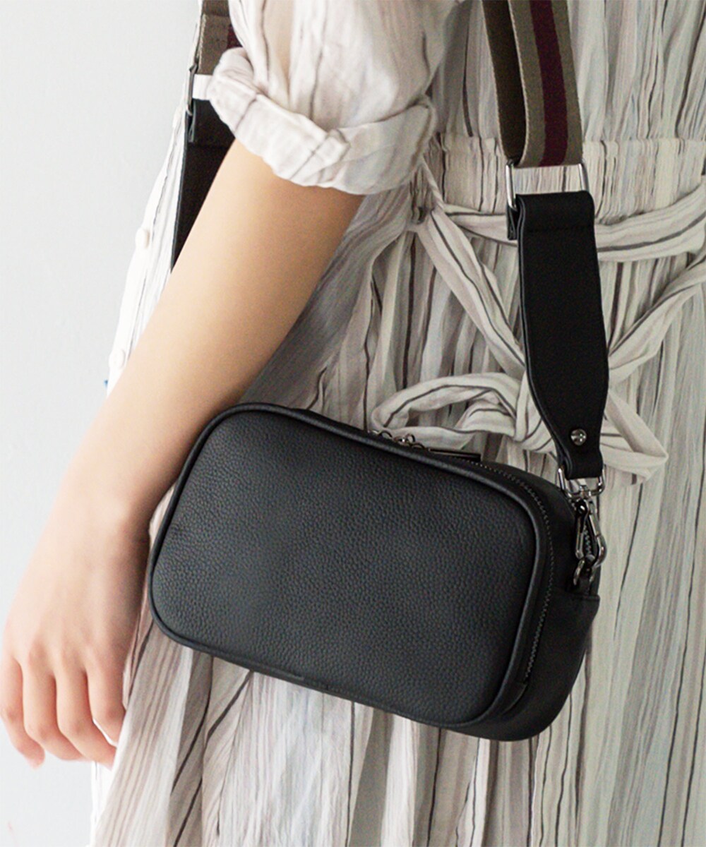 本牛革スクエアショルダーバッグ【aroco/アロコ】 | ヴィータ