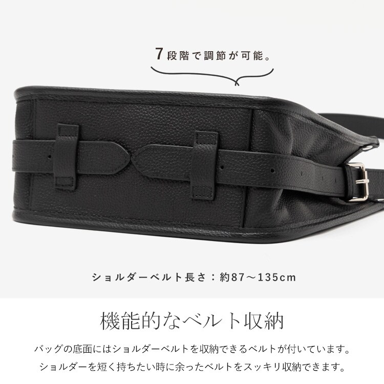 【新品タグ付】aroco 本革スクエアショルダーバッグ ヴィータフェリーチェ 本革スクエアショルダーバッグ【aroco/アロコ】 | ヴィータ