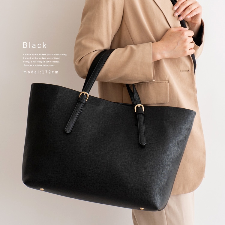 ダブルハンドル本革トートバッグ 【Depral/デプラル】 | ヴィータ