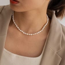 淡水パールネックレス【aroco/アロコ】