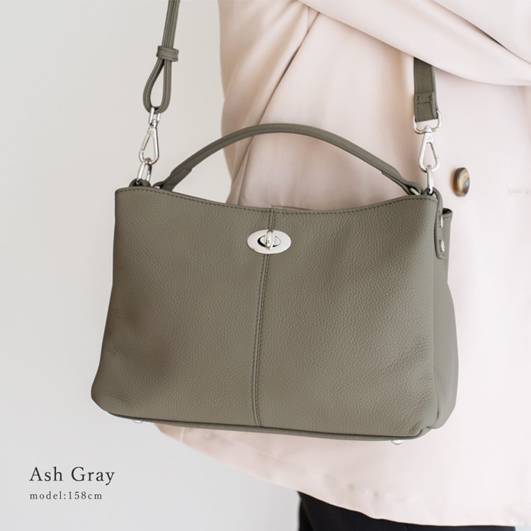 本革3ルーム2wayハンドバッグ【Depral/デプラル】 | ヴィータ