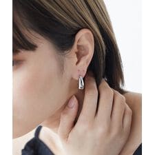 ドロップフープピアス【aroco/アロコ】