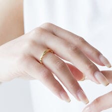 ウェーブリング（シルバー925 ）