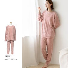 モールニットルームウェア【上下セット】