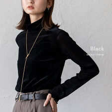 シアーベロアメロートップス【aroco/アロコ】