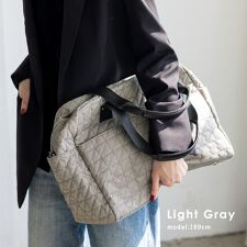 キルティング2wayボストンバッグ【aroco/アロコ】