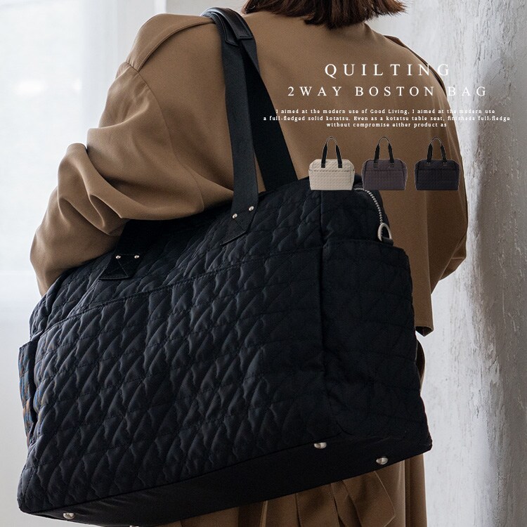 FT03A-02 ボストンバッグ | アニエスベー ボヤージュ(agnes b.Voyage