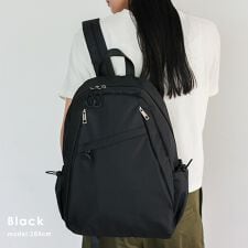 ヴィータフェリーチェ(VitaFelice)のサコッシュ付きナイロンリュックサック【aroco/アロコ】