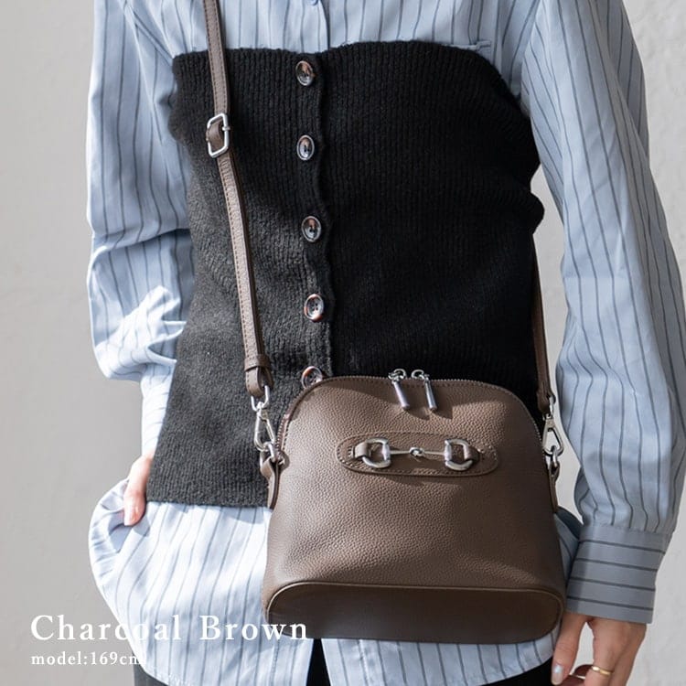 本革ミニショルダーバッグ【aroco/アロコ】