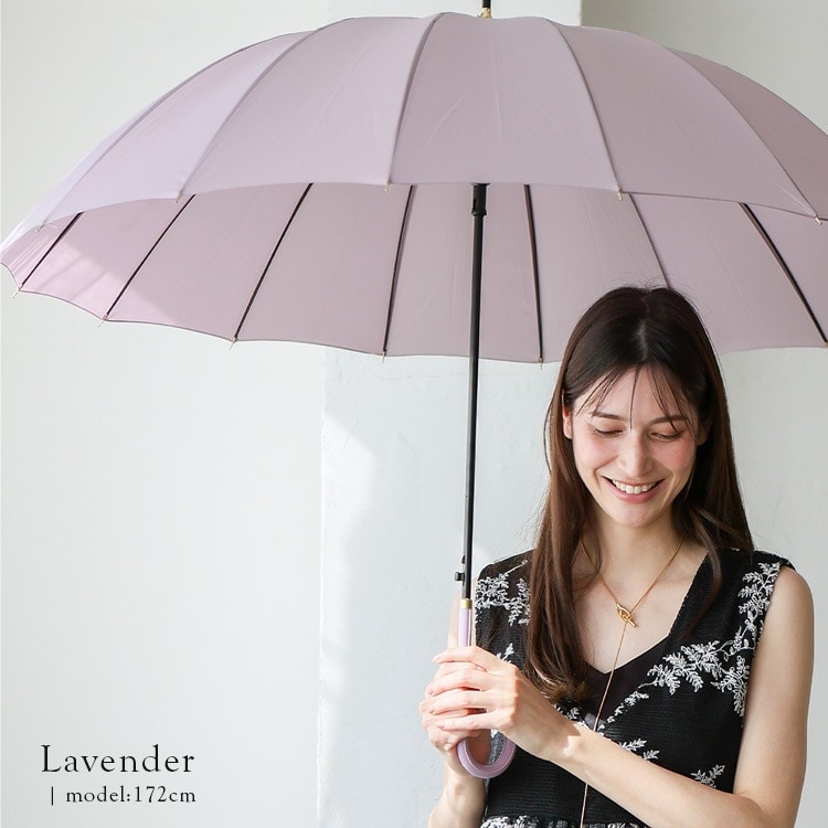 GHERARDINI（ゲラルディーニ）ロゴ柄 ジャンプ式 耐風雨傘（長傘