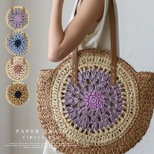 ヴィータフェリーチェ(VitaFelice)のペーパーブレードサークルバッグ【aroco/アロコ】