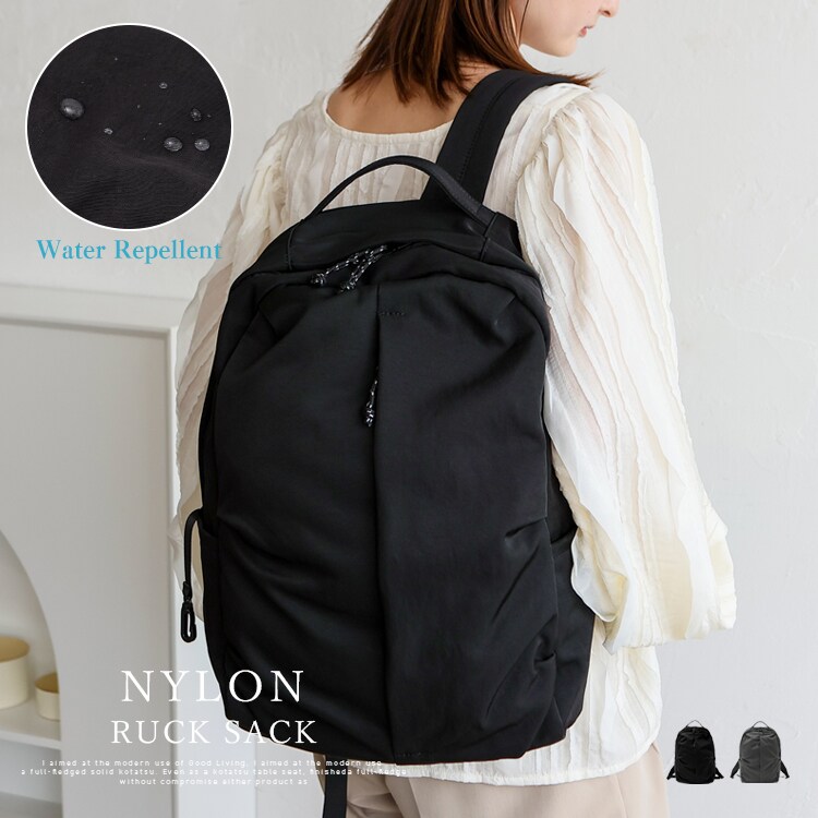 AMOMENTO SHEER RIPSTOP DRAWSTRING バックパック cd010-57346-02b.jpg