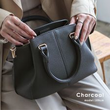 ヴィータフェリーチェ(VitaFelice)のサイドタック2WAYハンドバッグ【aroco/アロコ】