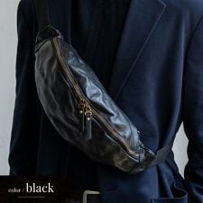 ヴィータフェリーチェ(VitaFelice)のヴィンテージレザー2WAYボディバッグ【aroco/アロコ】