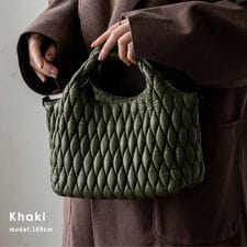 キルティング2wayトートバッグ【aroco/アロコ】