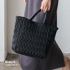 V字キルティング2wayトートバッグ【aroco/アロコ】