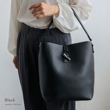 トグルボタン 2way ショルダーバッグ【aroco/アロコ】